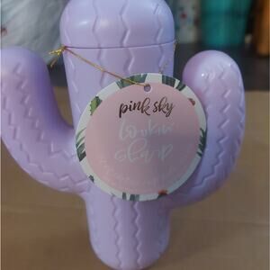 Pink Sky Lookin Sharp Cactus Cup 21 oz Water Tumbler Novelty Summer Drinking